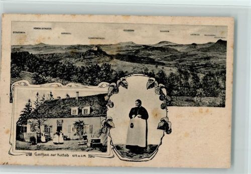 Donzdorf 1919 Gasthaus zur Kuchalb AK