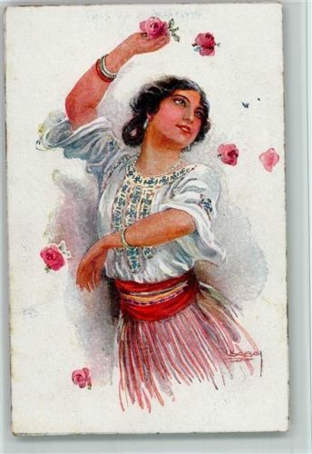 Tänzerin - Erkal Verlag 332-2 AK