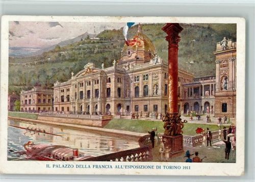 Torino 1911 Palazzo della Francia Espozione 1911