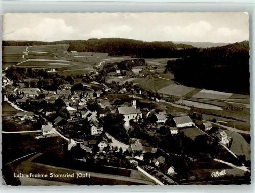 Stamsried 1966 Cekade Fliegeraufnahme gute Erhaltung AK