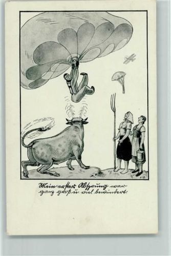 Mittag & Co Nr. 14 Fliegerhumor - Fallschirmspringer