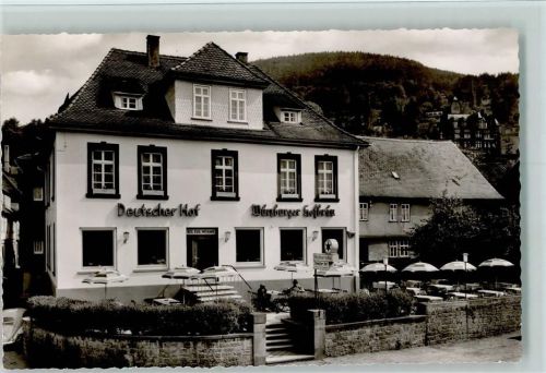 Miltenberg Gaststätte Fremdenzimmer Deutscher Hof