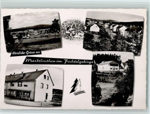 Marktleuthen Kaufladen Stöhr, sehr gute Erhaltung AK