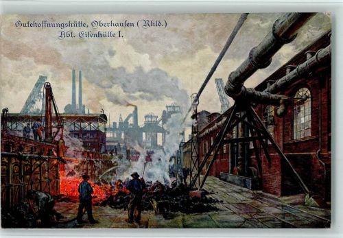 Oberhausen Gutehoffnungshütte Abt. Eisenhütte I