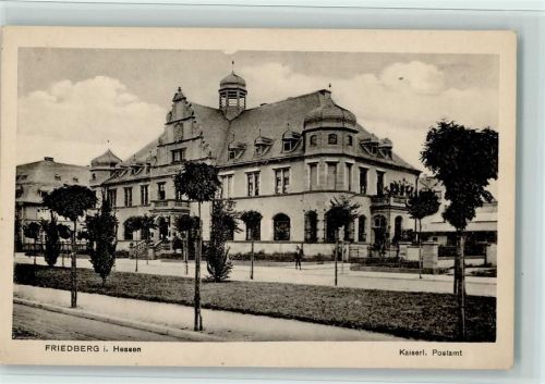 Friedberg 1929 Kaiserl. Postamt, gute Erhaltung AK