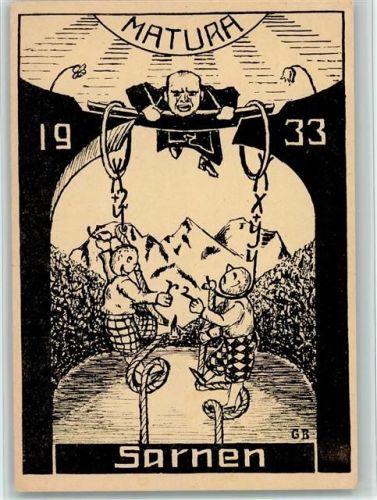 Sarnen Matura 1933 AK