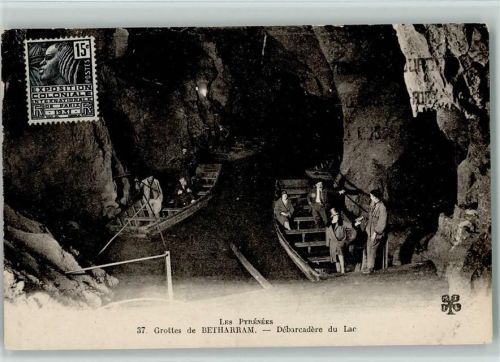 Tropfsteinhöhle, Nr. 37 Grottes de Betharram, Boote