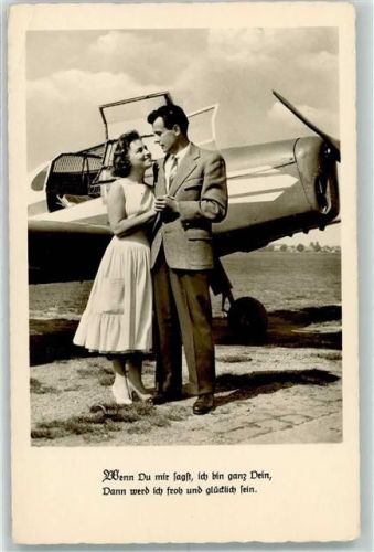 Verlag Amag 70923 - Flieger-Liebe Photo AK