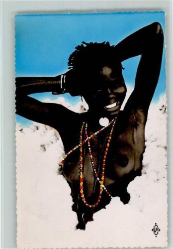 1970 Mayo-Kebbi Tschad - Jeune fille dans du coton, sehr Lord Kitchener