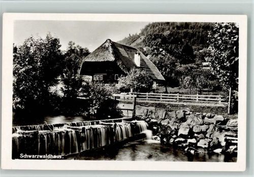am Fluß mit einem Wehr Foto AK Franckh Nr. 21220/70 d AK