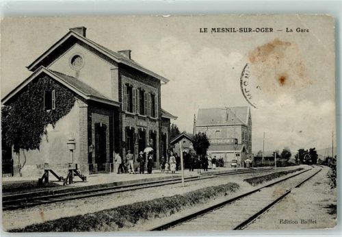 Le Mesnil-sur-Oger La Gare Bahnhof