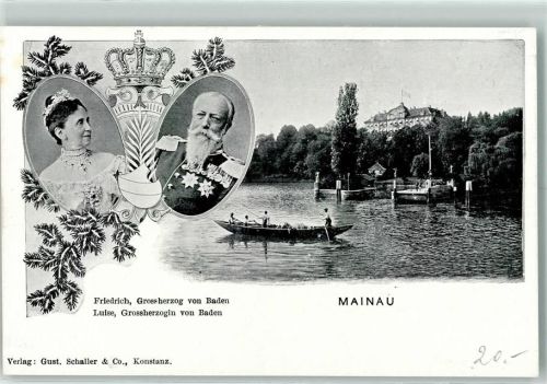 Insel Mainau 1902 Herzog Friedrich und Luise Verlag Schaller