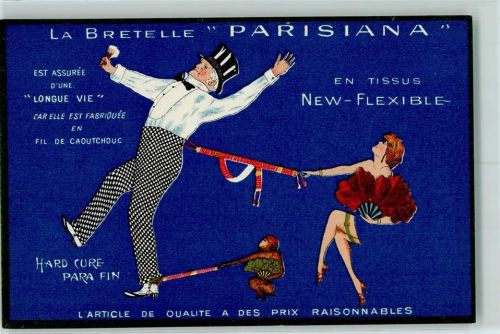 La Bretelle "Parisiana" - Mode, Hosenträger AK