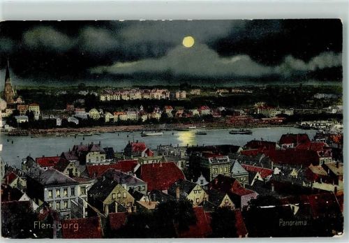 Flensburg 1910 Panorama
