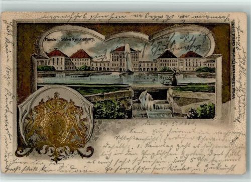 München 1901 Schloss Nymphenburg