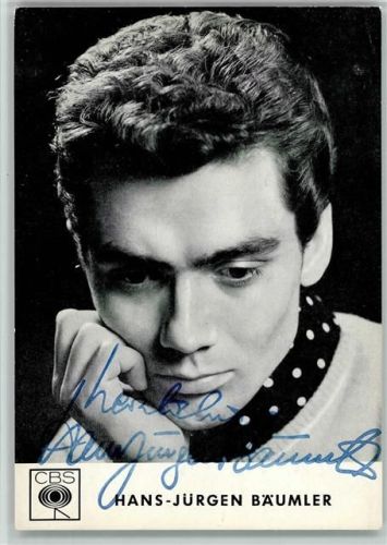 Bäumler - Original Autogramm