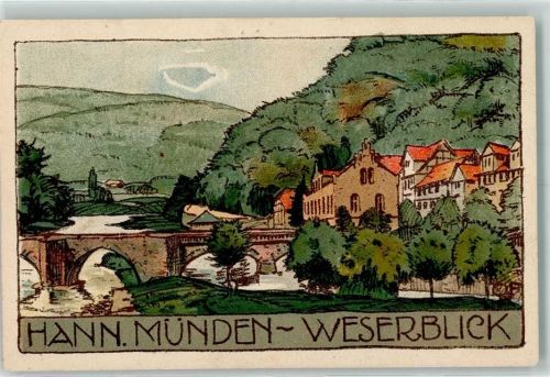 Hann Münden Weserblick sign