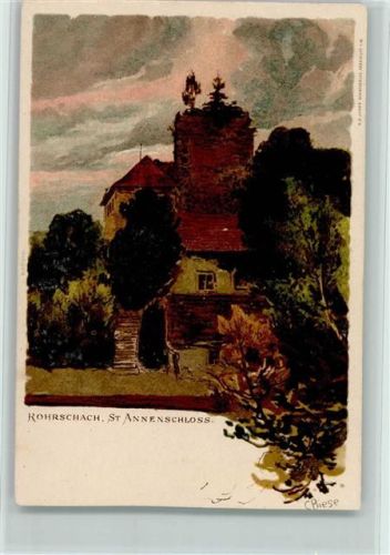 Rorschach 1899 St. Annenschloß