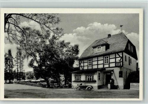 59581 W4788 Warstein - Gasthof Pension Stimm-Stamm Fachwerkhaus