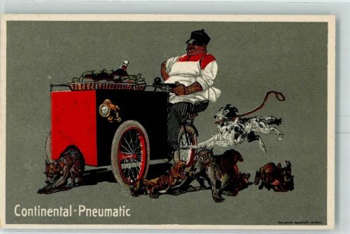 Pneumatic Beruf Verkaufswagen Hund AK