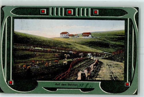 79677 W7869 Belchen im Schwarzwald 1911 - Stempel Posthilfsstelle