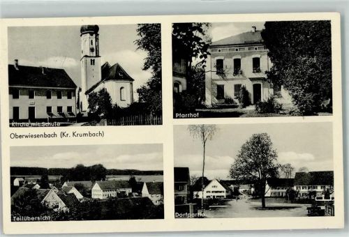 Oberwiesenbach Kirche Schule Pfarrhof