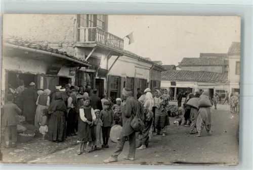 Skopje Marktszene Kinder