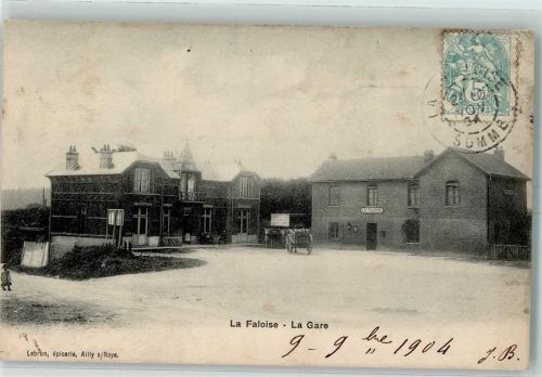 La Faloise 1904 La Gare Bahnhof