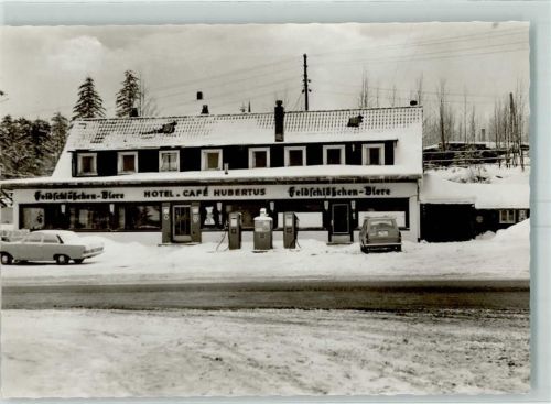 Torfhaus 1970 Hotel Hubertus Winter AK