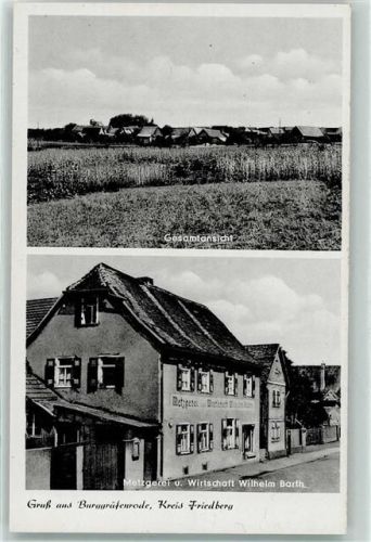Burg-Gräfenrode Gasthaus-Metzgerei Wilhelm Barth