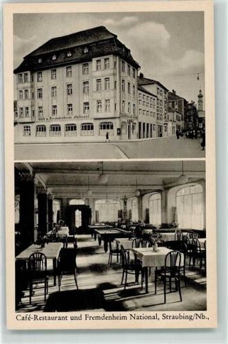 Straubing Cafe Gasthaus Fremdenheim National Gaststube