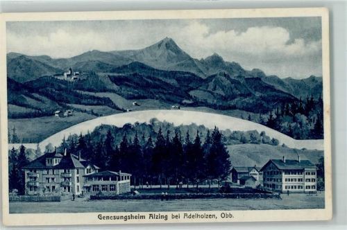 83313 W8227 Alzing , Kr Traunstein, Oberbay - Genesungsheim Nonne