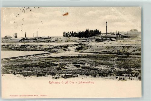 Johannesburg 1904 Robinson G. M. Coy