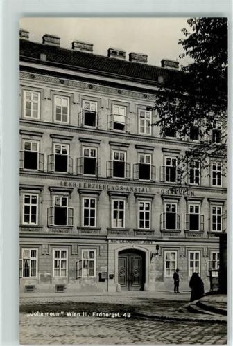 Wien Lehr- u. Erziehungsanstalt der christl. Schulbrüder Johanneum