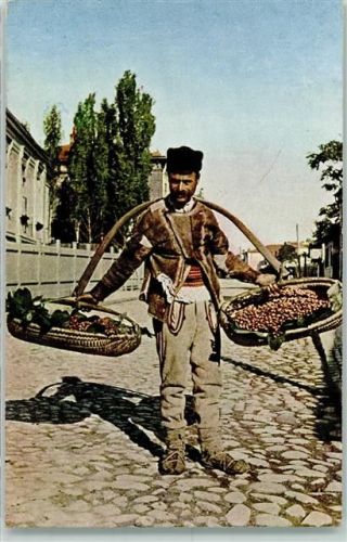 Obstverkäufer Balkan Reihe I Trachten Rumänien