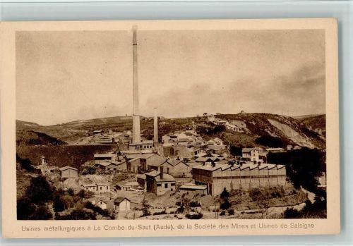 1937 Usines de Salzigne AK Gute Erhaltung