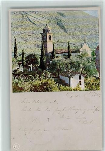 Torbole sul Garda 1904 Serie 1001 Am Gardasee : Kirche - Rotophot