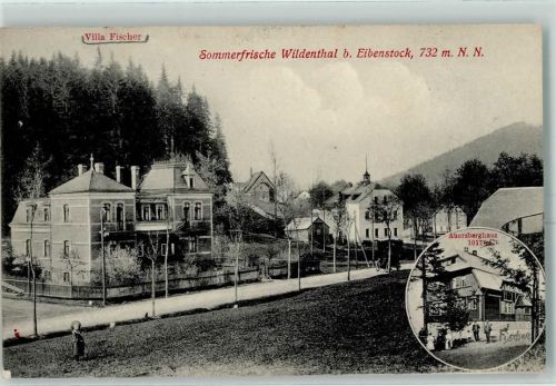 Wildenthal 1908 Villa Fischer Auersberghaus