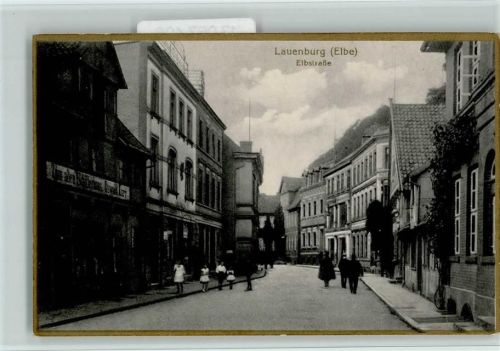 Lauenburg Elbstraße , gute Erhaltung AK