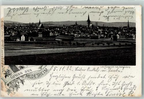Hildesheim Vorläufer Druck 1890-1895
