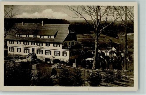 Hallwangen 1930 Gasthof zur Mühle AK