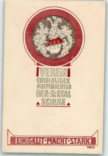 1905 Verein Ehemaliger Abiturienten der X Realschule