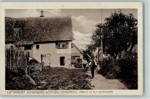 Schömberg 1907 alt Schömberg AK