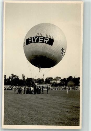 Baarn PH-BHD Aufstieg Ballon Foto AK