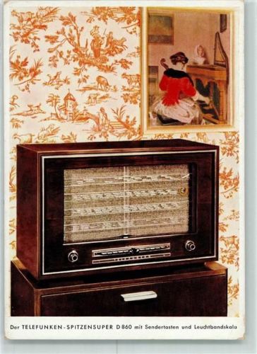 Telefunken Werbung AK