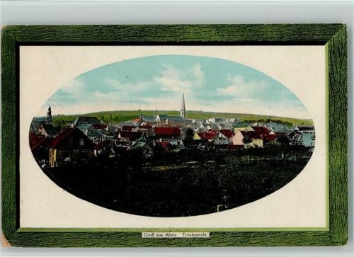 55232 W6508 Alzey Prägedruck Passepartout