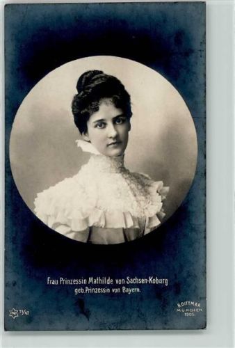 Prinzessin Mathilde von Sachsen-Coburg