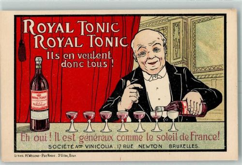 Brüssel Royal Tonic Societe Vinicolia AK