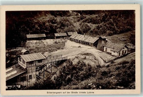 Lubine Silberbergwerk auf der Straße Urbeis