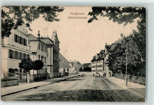 Kaufbeuren 1913 Bahnhofstraße